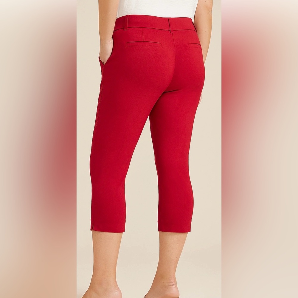 Women's Maurice’s Red Slim Fit Pants
